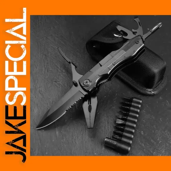 Multifunctional Folding Plier Knife with Tools