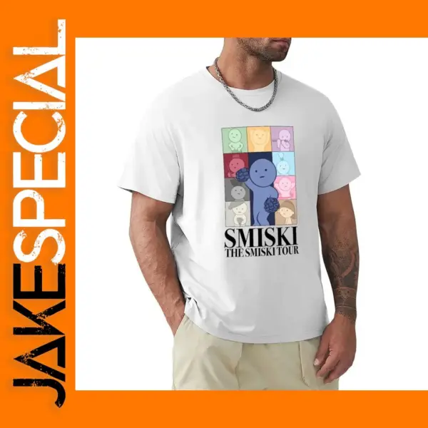 Smiski Eras Cotton T-Shirt for Unisex