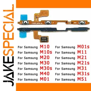 Samsung Galaxy M Series Side Button Flex Cable