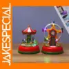 Glowing Music Carousel Ferris Wheel Decor
