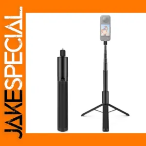 PULUZ Adjustable Aluminum Selfie Stick Tripod for Action Cameras