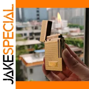 2025 Brass Refillable Lighter D Model Man Gift