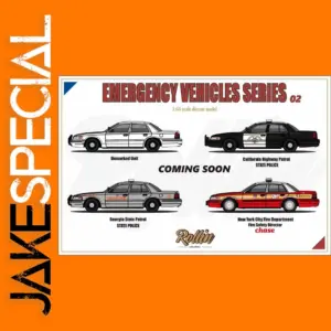 1:64 CV Emergency Vehicle Alloy Model