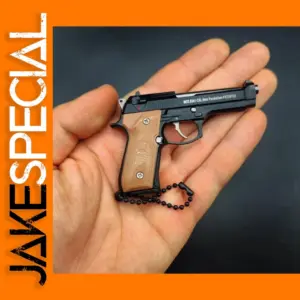 92F Pistol Fidget Keychain Toy Collection Gift
