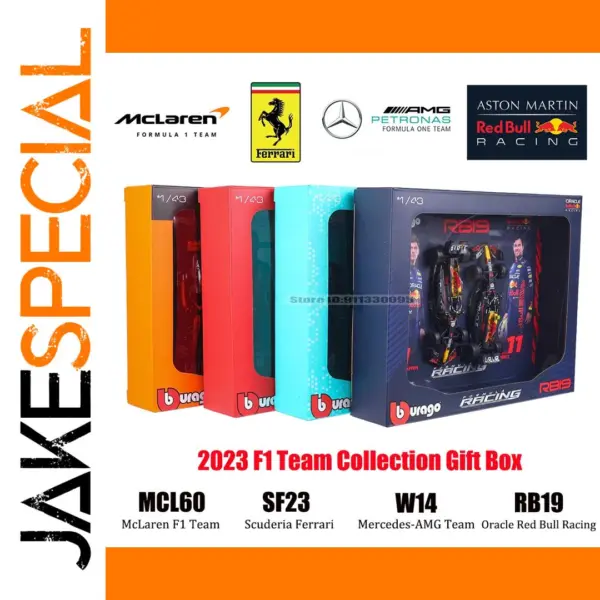 Bburago 1:43 F1 Twin Car Gift Box Set