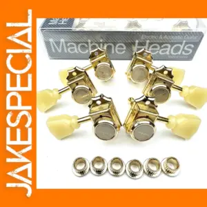 Gold Tuning Pegs Set for Electric Guitars