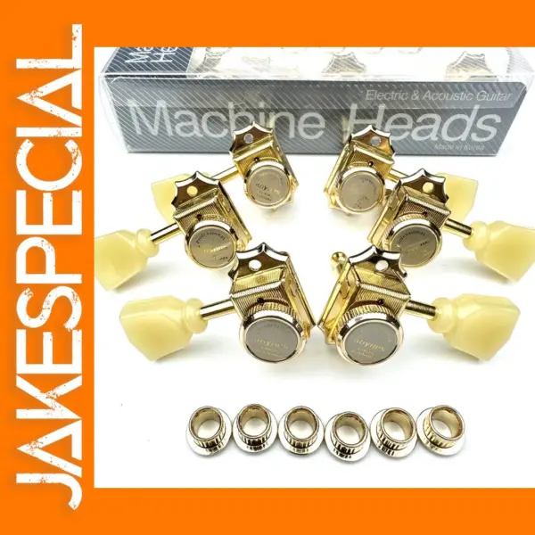 Gold Tuning Pegs Set for Electric Guitars
