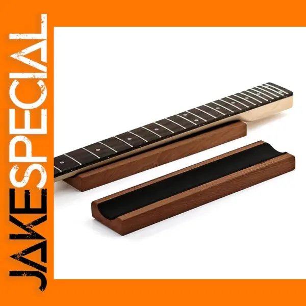 Sapele Wood Guitar Neck Rest 297x70x20mm