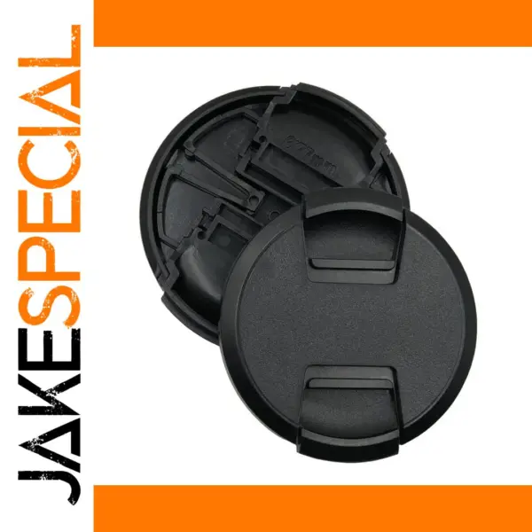 40.5 to 82mm Camera Lens Snap-on Cap