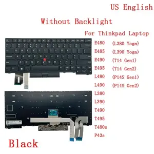 Lenovo ThinkPad US Keyboard with Backlight 11 591ac774 no logo