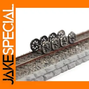 12pcs/24pcs HO Scale Metal Train Wheels