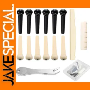 12 Piece Acoustic Guitar Bridge Pin Set