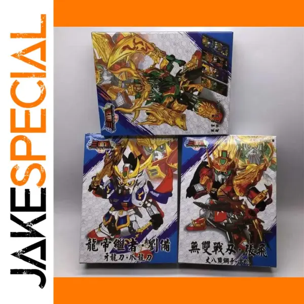Three Kingdoms Action Figures Model Set