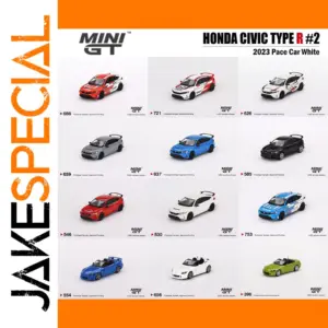 1/64 Honda Civic Type R Diecast Model Car