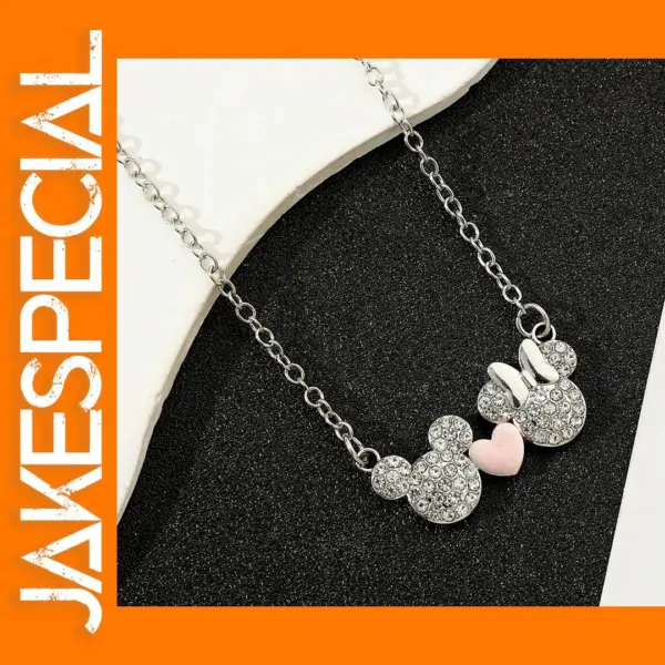 Mickey Mouse Stainless Steel Women’s Necklace
