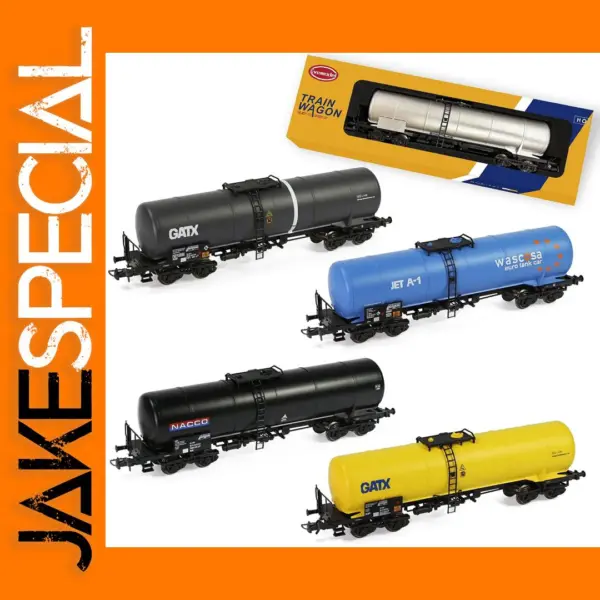 Evemodel HO Scale Tank Car C8768 with Wheels