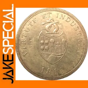 1811 United Kingdom 1 Penny Copper Coin