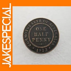 1923 Australia Copper Silver Coin Replica
