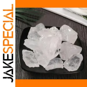 Natural White Crystal Clear Quartz Aquarium Stones