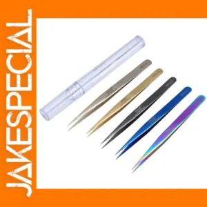 Precision Stainless Steel Tweezers for Repairs