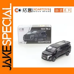 1/64 Scale Diecast Metal Luxury Van Model