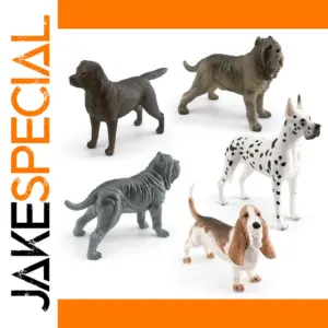 Mini PVC Dog Figures Set for Collectors