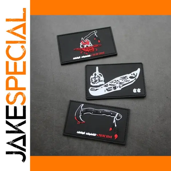 GBRS Tribe SK8Z Tactical PVC Patches Set