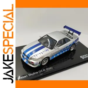 IXO 1:43 Nissan Skyline GT-R R34 Diecast Model