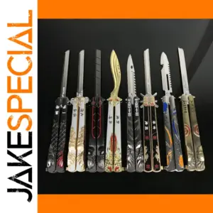 Genshin Impact Butterfly Knife Toy Model