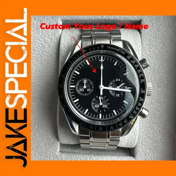 Men's VK63 Chronograph Stainless Steel Watch
