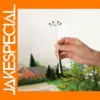4pcs HO Scale 15cm Plaza Lamps with LEDs