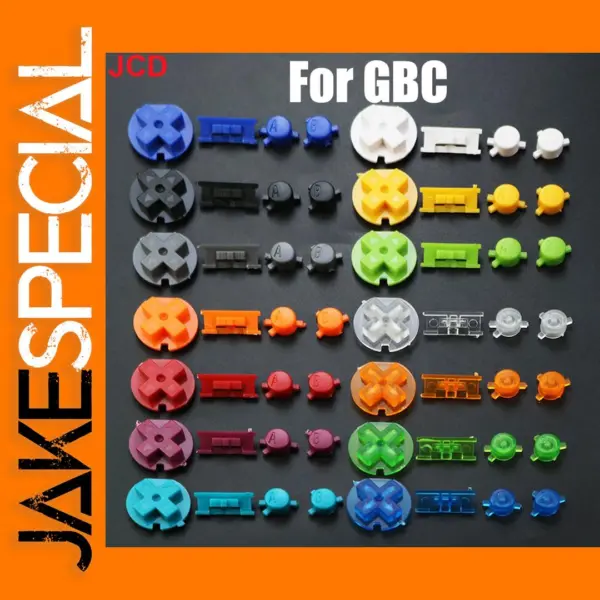 Game Boy Color Button Replacement Set