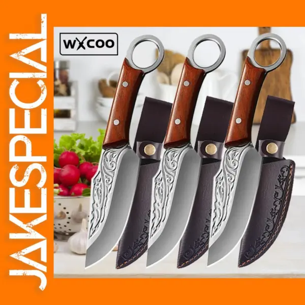 Handmade Forged Stainless Steel Boning Knife