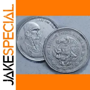 24mm Mexico Commemorative Coin Badge