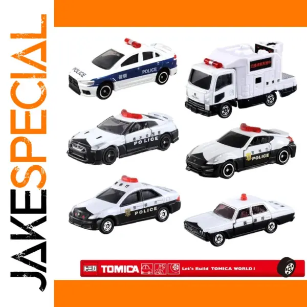 Takara Tomy 1/64 Police Diecast Car Model
