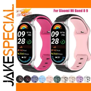 Silicone Flower Bracelet for Xiaomi Band 9 NFC