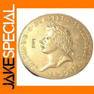 1822+R Brazil Gold Coin Replica