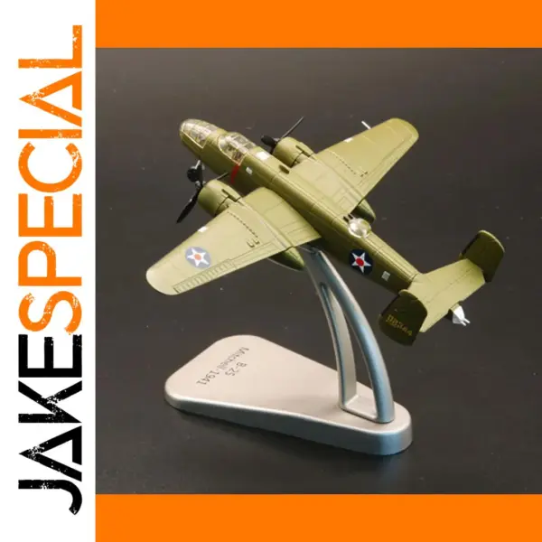 B25 Mitchell Bomber Alloy Model 1/200 Scale