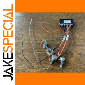 2 Band Active Bass Guitar E.Q Preamp Circuit