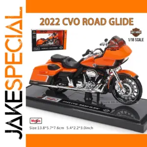 Maisto 1:18 Harley CVO Road Glide Motorcycle Model