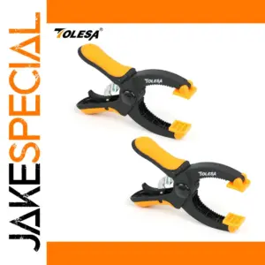 TOLESA 5-Inch Ratcheting Hand Clamps 2PCS