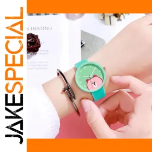 CQ81 Kids Cartoon Bear Wristwatch