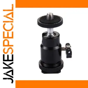 PULUZ Aluminum Cold Shoe Tripod Head