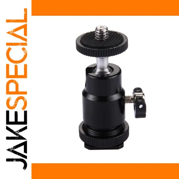 PULUZ Aluminum Cold Shoe Tripod Head