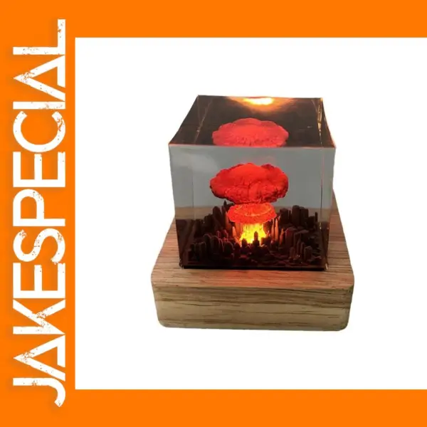 Mushroom Cloud Decorative Night Light Lamp