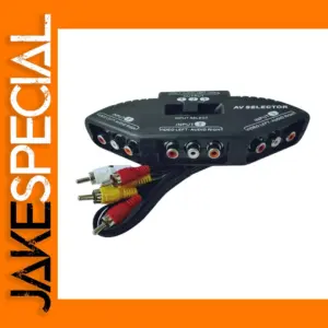 3-Way HDMI AV Switch Selector Box with Cable