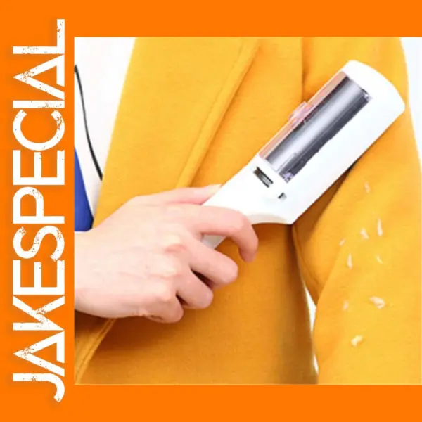 Portable Lint and Hair Remover Brush