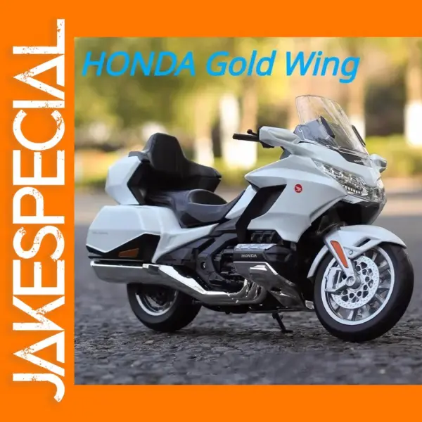 1:12 Honda Gold Wing Diecast Motorcycle Model