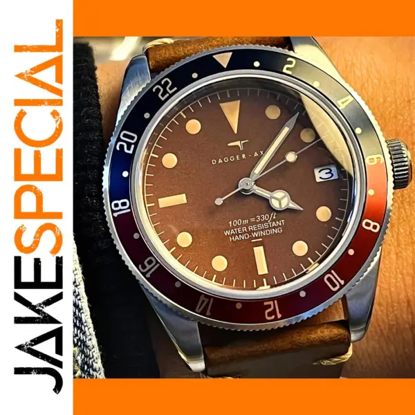 Luxury Retro Diving Watch 200M Waterproof