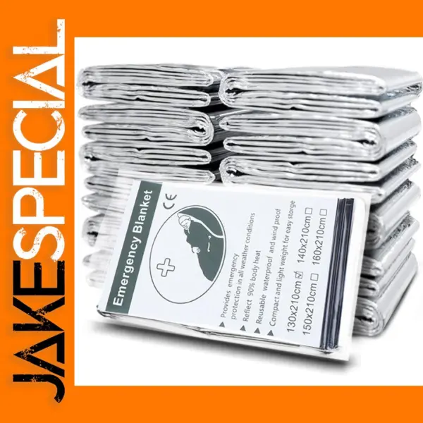 NASA Emergency Mylar Thermal Space Blanket